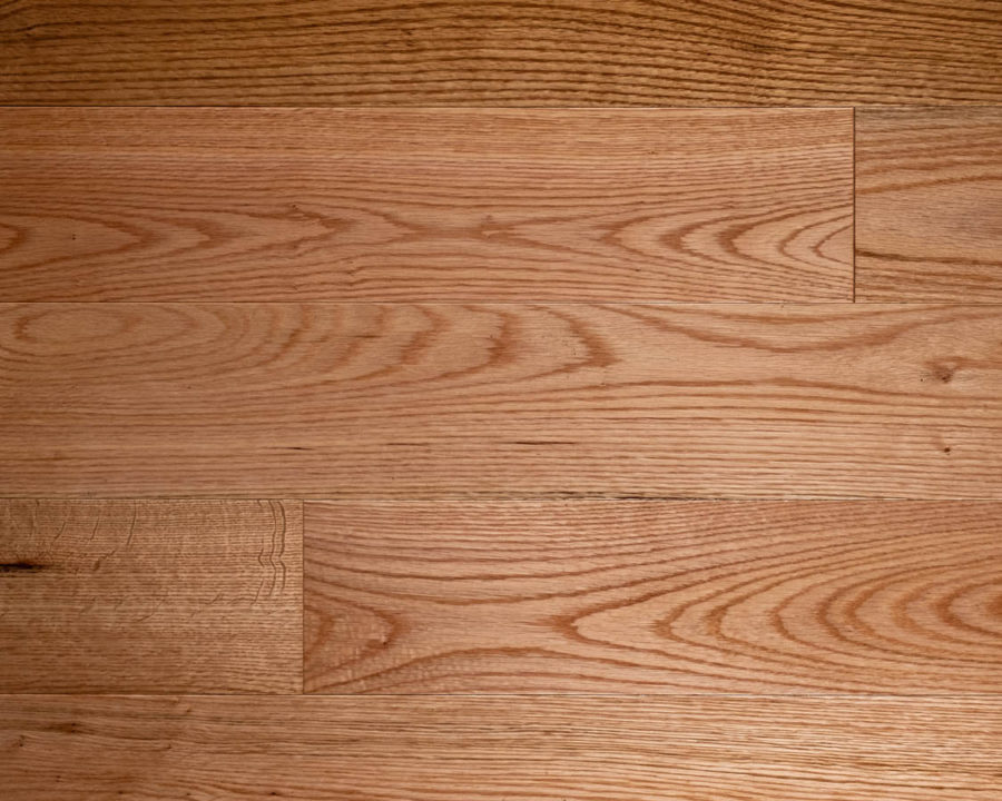 Red Oak Natural solid hardwood